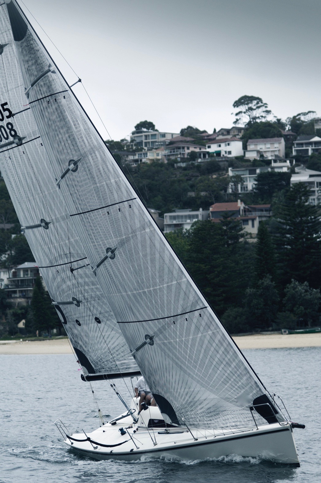 Introduction image to Z72 membrane sails